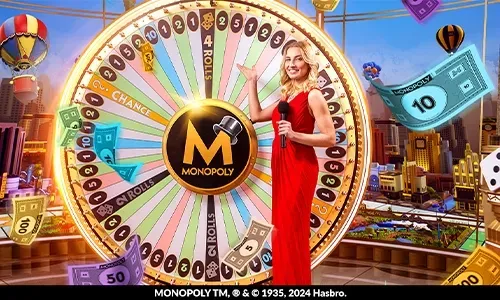 Wide variety of online casino games
